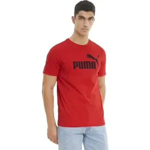 Puma ESS LOGO TEE B Jungenshirt, rot, größe