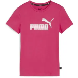 Puma ESSENTIALS LOGO TEE G Mädchen T-Shirt, rosa, größe