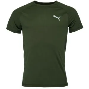 Puma EVOSTRIPE Herrenshirt, dunkelgrün, größe