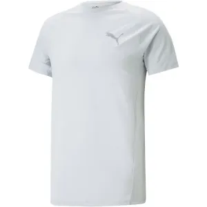 Puma EVOSTRIPE TEE Herren Sportshirt, weiß, größe #1315535