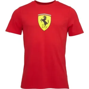 Puma FERRARI RACE BIG SHIELD Herrenshirt, rot, größe