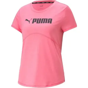 Puma FIT HEATHER TEE Damenshirt, rosa, größe