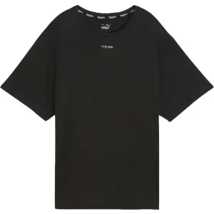 Puma GRAPHIC OVERSIZED PUMA FIT TEE Damen T-Shirt, schwarz, größe #1558367