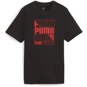Puma GRAPHIC PUMA BOX TEE Herrenshirt, schwarz, größe #1565660