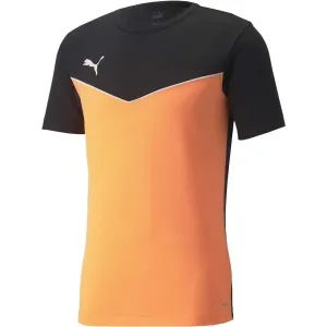 Puma INDIVIDUAL RISE JERSEY Fußball T-Shirt, orange, größe #166981