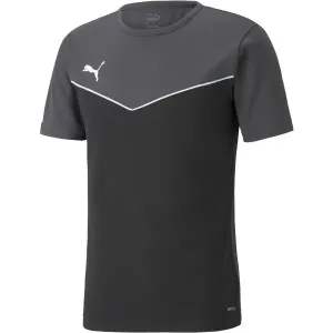 Puma INDIVIDUAL RISE JERSEY Fußball T-Shirt, schwarz, größe #178377