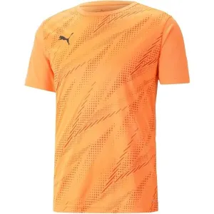 Puma INDIVIDUALRISE GRAPHIC TEE Herren T-Shirt, orange, größe