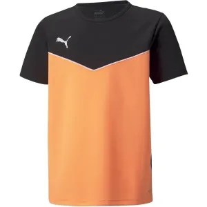 Puma INDIVIDUALRISE JERSEY JR Fußball T-Shirt, orange, veľkosť 164