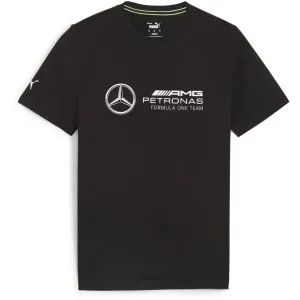 Puma MERCEDES-AMG PETRONAS F1 ESSENTIALS Logo TEE Herren T-Shirt, schwarz, größe #1620318