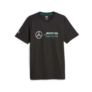Puma MERCEDES-AMG PETRONAS F1 TEAM ESSENTIALS Herren-T-Shirt, schwarz, größe #1433068