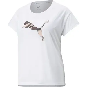 Puma MODERN SPORTS TEE Damenshirt, weiß, größe