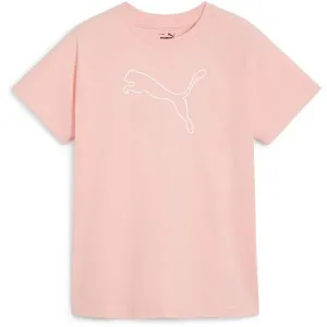 Puma MOTION TEE Mädchen Trainingsshirt, rosa, größe #1513363