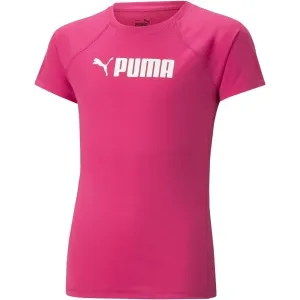 Puma PUMA FIT TEE G Mädchen Shirt, rosa, größe #1177679