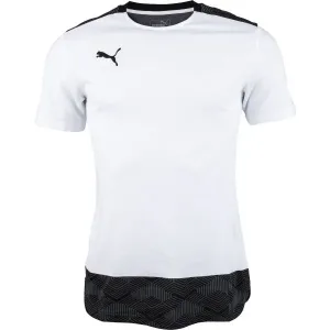 Puma TEAM FINAL 21 CASUALS TEE Herrenshirt, weiß, größe #162472