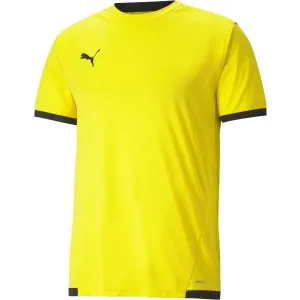 Puma TEAM LIGA JERSEY Herren Fußballshirt, gelb, größe M