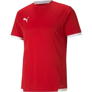 Puma TEAM LIGA JERSEY Herren Fußballshirt, rot, größe #1372611