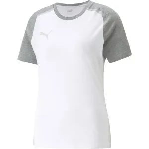 Puma TEAMCUP CASUALS TEE Fußball T-Shirt, weiß, größe