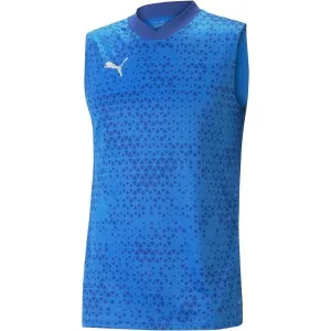 Puma TEAMCUP TRAINING JERSEY SL Herren Fußballshirt, blau, größe #1500803