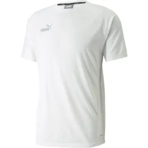 Puma TEAMFINAL CASUALS TEE Fußball T-Shirt, weiß, größe #1158082
