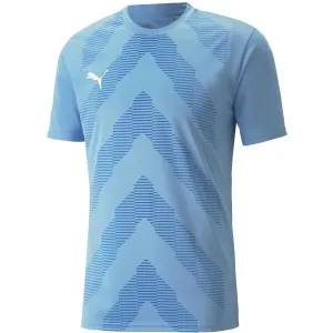 Puma TEAMGLORY JERSEY Herren Fußballshirt, blau, größe