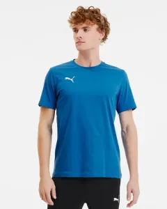 Puma TEAMGOAL 23 CASUALS TEE Herren T-Shirt, blau, größe #147610