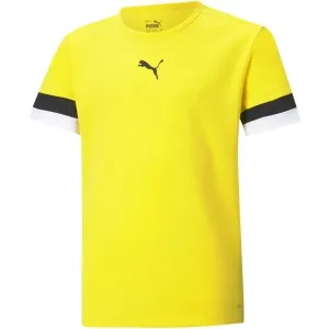 Puma TEAMRISE JERSEY JR Herrenshirt, gelb, größe #176052