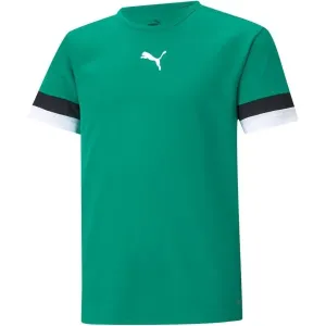 Puma TEAMRISE JERSEY JR Herrenshirt, grün, größe