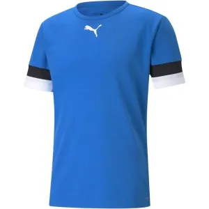 Puma TEAMRISE Jungen Fußball Trikot, blau, größe