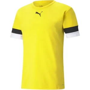 Puma TEAMRISE Jungen Fußball Trikot, gelb, größe #174231