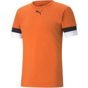 Puma TEAMRISE Jungen Fußball Trikot, orange, größe