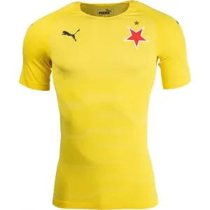 Puma SLAVIA FINAL EVOKNIT GK Herren T-Shirt, gelb, größe #1149139