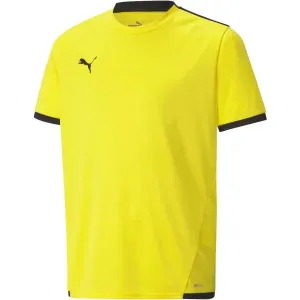 Puma TEAM LIGA JERSEY JR Fußballtrikot für Jungs, gelb, größe #1035857