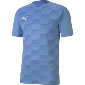 Puma TEAMFINAL 21 GRAPHIC JERSEY Herren Sportshirt, blau, größe #984593