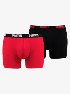 Puma BASIC BOXER 2P Herren Boxershorts, rot, größe #1451442