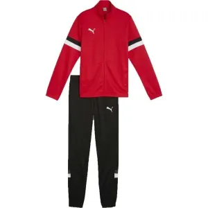 Puma TEAMRISE TRACKSUIT JR Trainingsanzug für Kinder, rot, größe #1636161