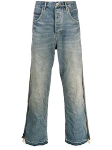 PURPLE BRAND - Full Zip Side Denim Jeans #1422392