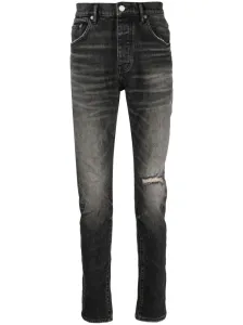 PURPLE BRAND - Slim Denim Cotton Jeans