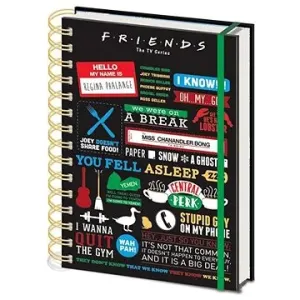 Friends - Infographic - Ringbuch Notizbuch