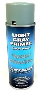 Quicksilver Light Gray Primer Spray #1326484