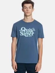 Quiksilver T-Shirt Blau