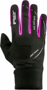 R2 Blizzard Gloves Black/Neon Pink M SkI Handschuhe