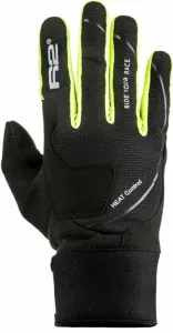 R2 Blizzard Gloves Black/Neon Yellow M SkI Handschuhe