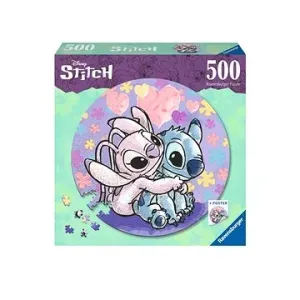 Kreisförmiges Puzzle: Disney: Stitch 500 Teile