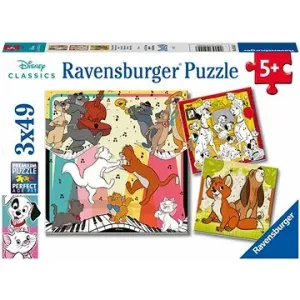 Ravensburger 051557 Disney: Figuren 3x49 Puzzleteile