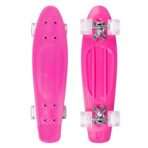 Reaper PY22D Kunststoff-Skateboard, rosa, größe