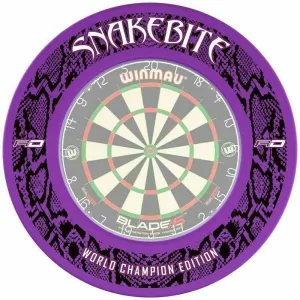 Red Dragon Snakebite World Champion 2020 Dartboard Surround - Purple Dartzubehör