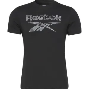 Reebok RI BIG LOGO TEE Herren T-Shirt, schwarz, größe 2XL