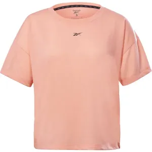 Reebok WOR SUPREMIUM DETAIL TEE Damenshirt, orange, größe S
