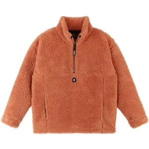 REIMA TURKIKAS Sweatshirt aus Fleece für Kinder, orange, veľkosť 116