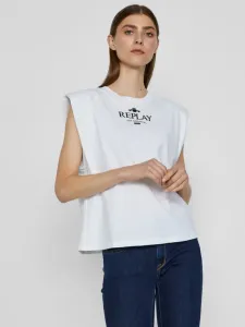 Replay T-Shirt Weiß